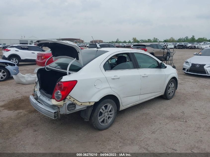 2014 CHEVROLET SONIC LT - 1G1JC5SB8E4192753