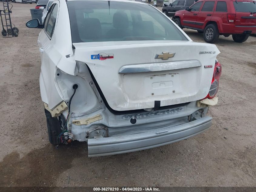 2014 CHEVROLET SONIC LT - 1G1JC5SB8E4192753