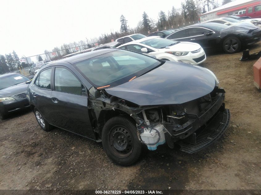 2016 TOYOTA COROLLA LE - 2T1BURHE7GC629403