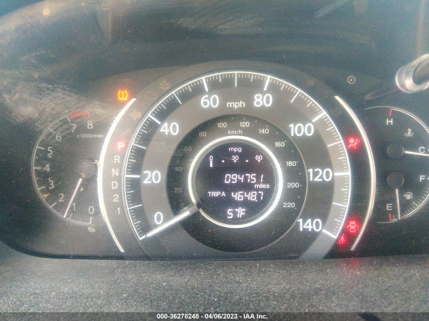 2013 HONDA CR-V LX - 3CZRM3H39DG705614