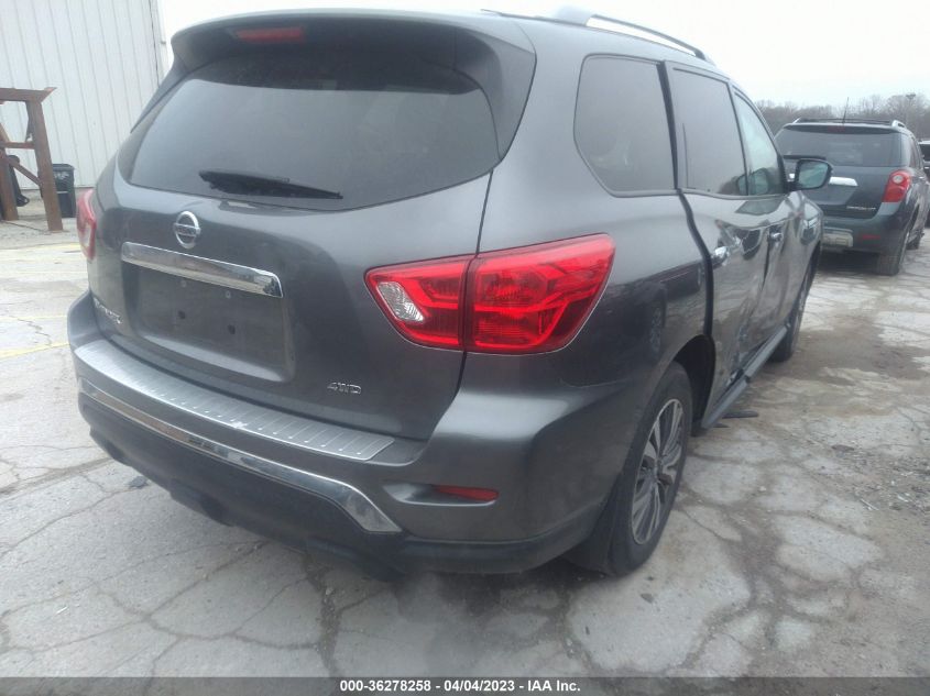 2017 NISSAN PATHFINDER S - 5N1DR2MMXHC676056
