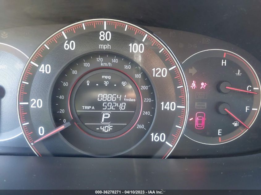 2016 HONDA ACCORD SEDAN SPORT - 1HGCR2F55GA160978