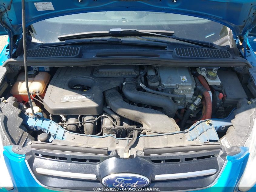 2013 FORD C-MAX HYBRID SEL - 1FADP5BU8DL530737