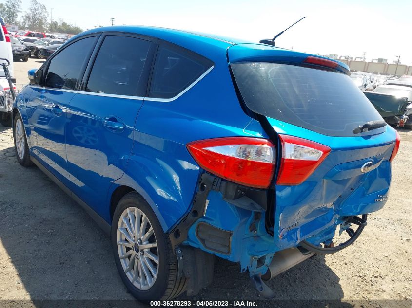 2013 FORD C-MAX HYBRID SEL - 1FADP5BU8DL530737
