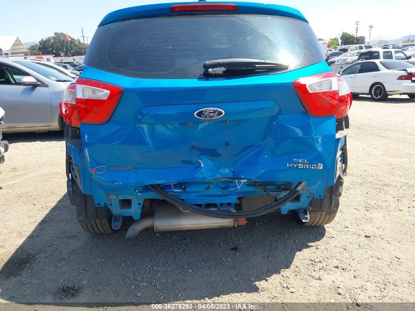 2013 FORD C-MAX HYBRID SEL - 1FADP5BU8DL530737