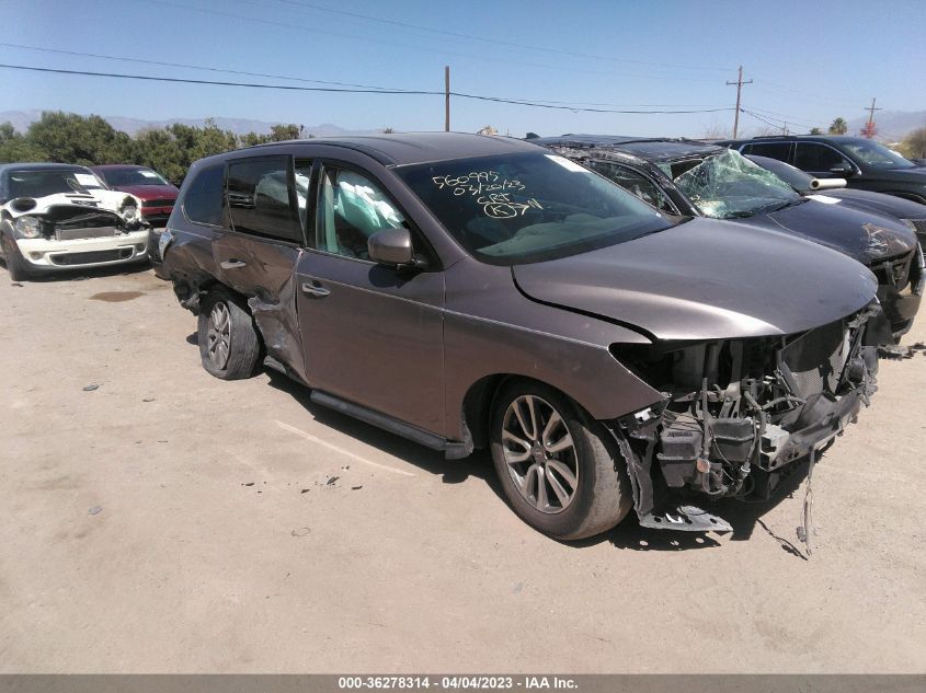 2014 NISSAN PATHFINDER S - 5N1AR2MM1EC626225