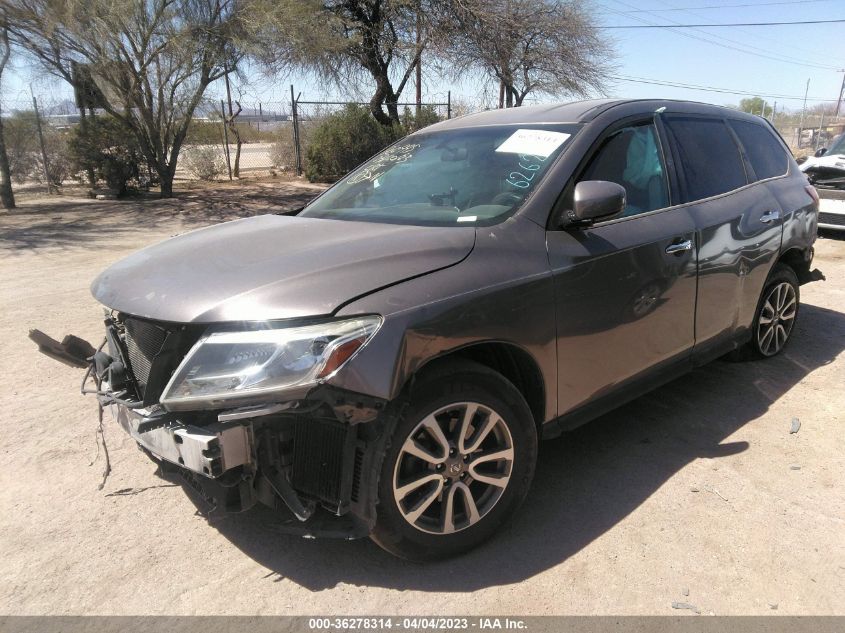 2014 NISSAN PATHFINDER S - 5N1AR2MM1EC626225