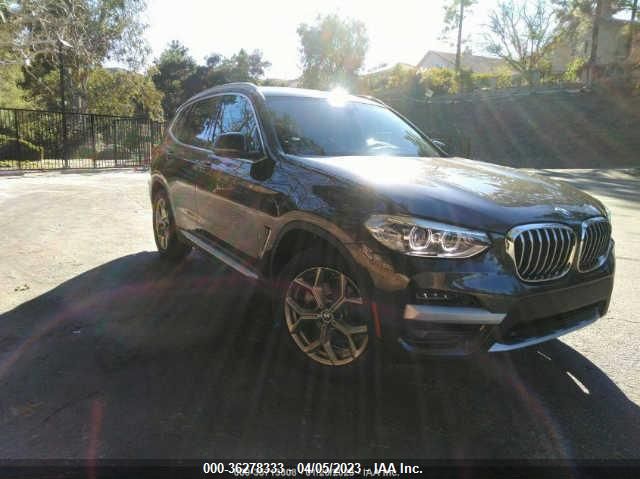 2021 BMW X3 XDRIVE30I - 5UXTY5C01M9F12643