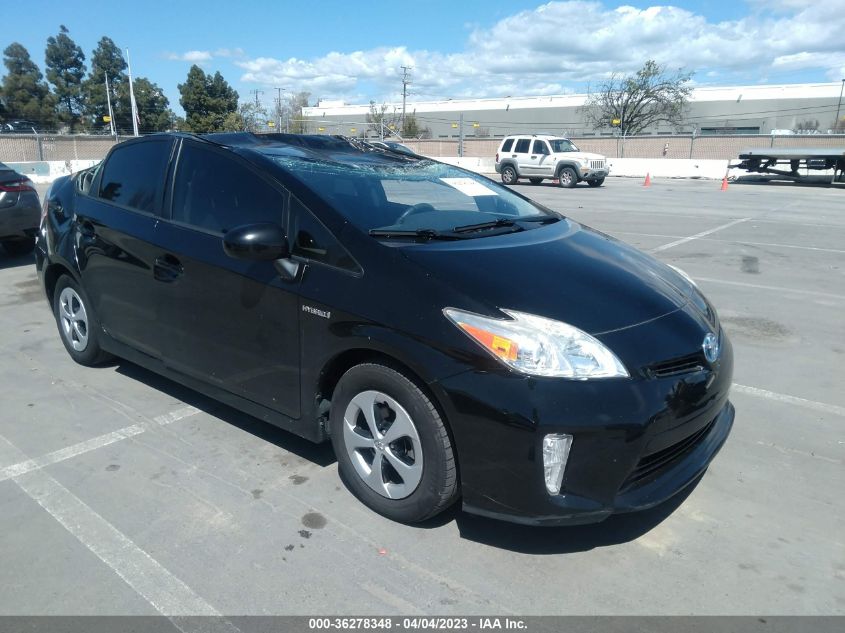 2013 TOYOTA PRIUS ONE/TWO/THREE/FOUR/FIVE - JTDKN3DU5D1631058