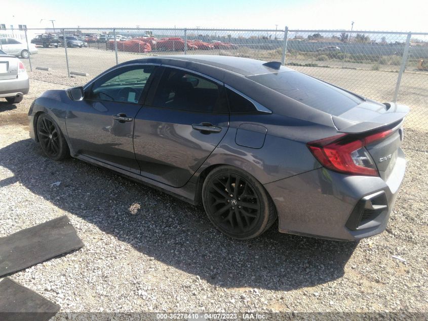 2020 HONDA CIVIC SI SEDAN 2HGFC1E59LH706428