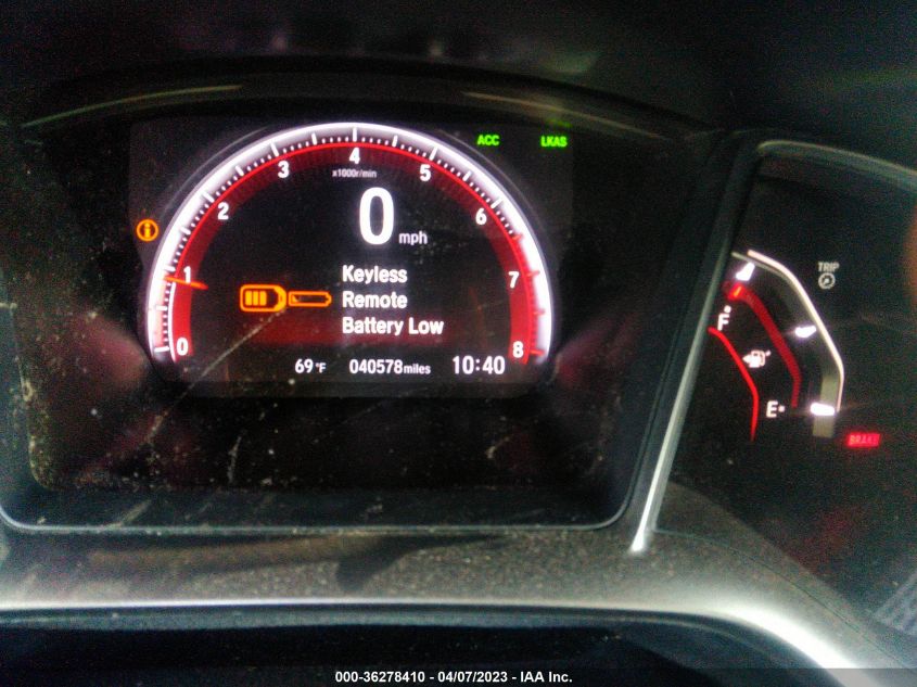 2020 HONDA CIVIC SI SEDAN 2HGFC1E59LH706428