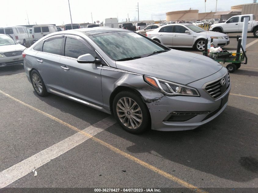 2015 HYUNDAI SONATA 2.4L LIMITED - 5NPE34AF6FH188641