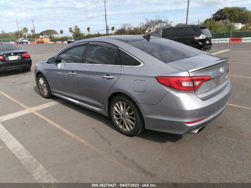 2015 HYUNDAI SONATA 2.4L LIMITED - 5NPE34AF6FH188641