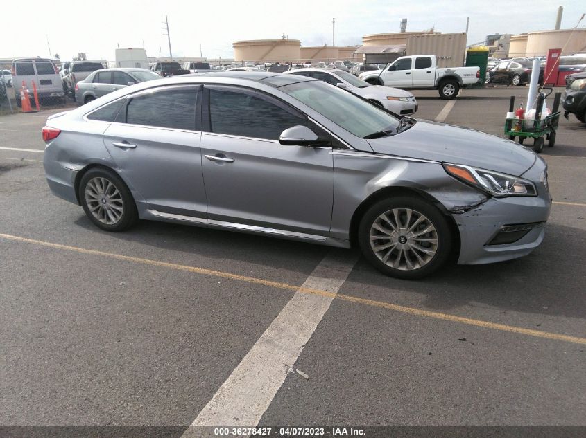 2015 HYUNDAI SONATA 2.4L LIMITED - 5NPE34AF6FH188641