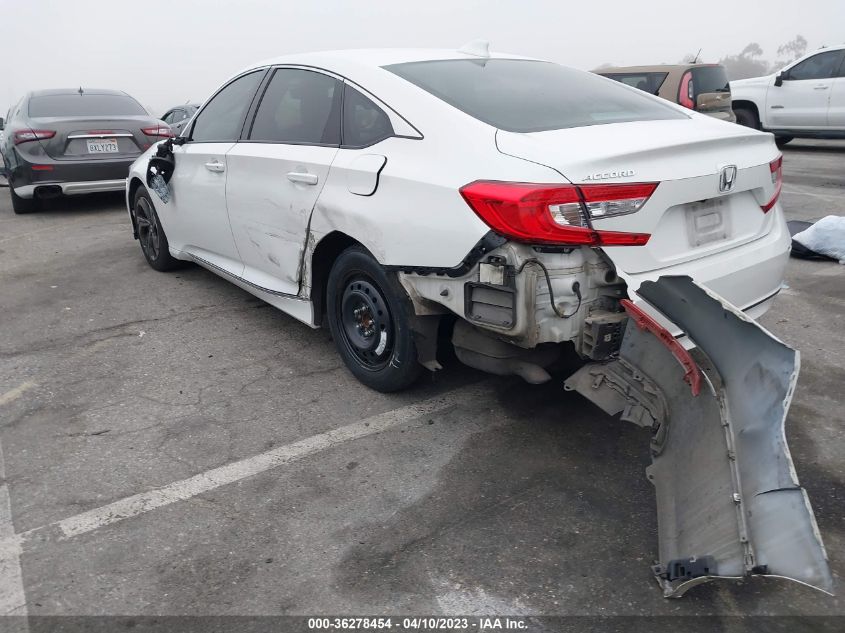 2018 HONDA ACCORD SEDAN EX-L 1.5T - 1HGCV1F55JA234168