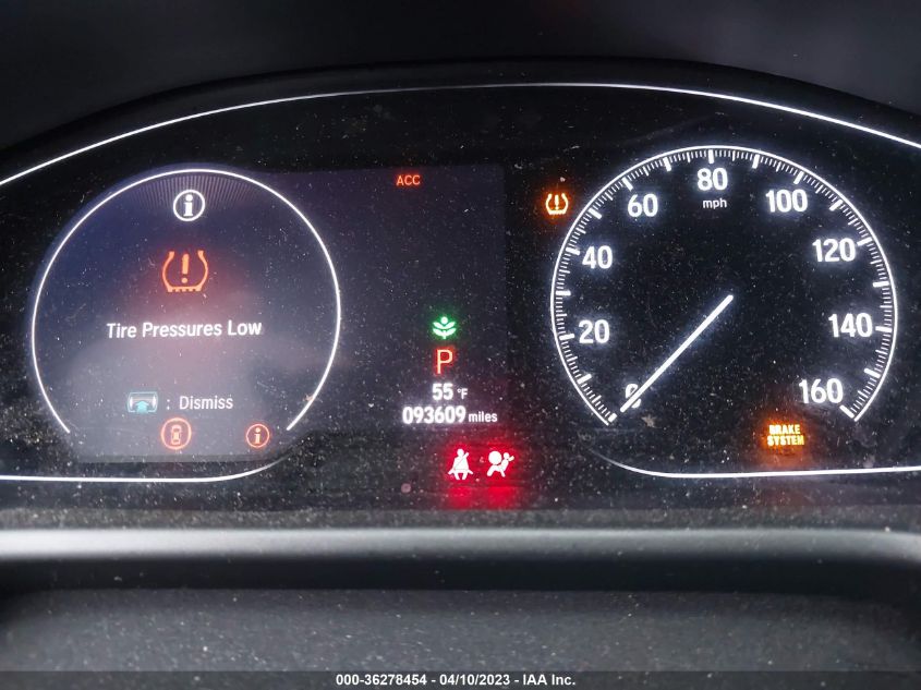 2018 HONDA ACCORD SEDAN EX-L 1.5T - 1HGCV1F55JA234168