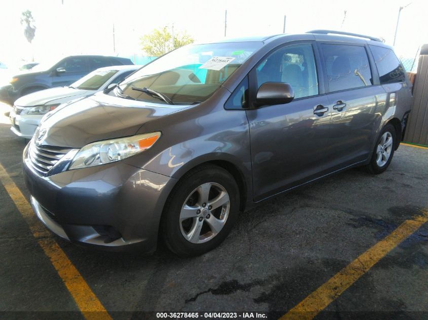 2015 TOYOTA SIENNA LE - 5TDKK3DC9FS672055