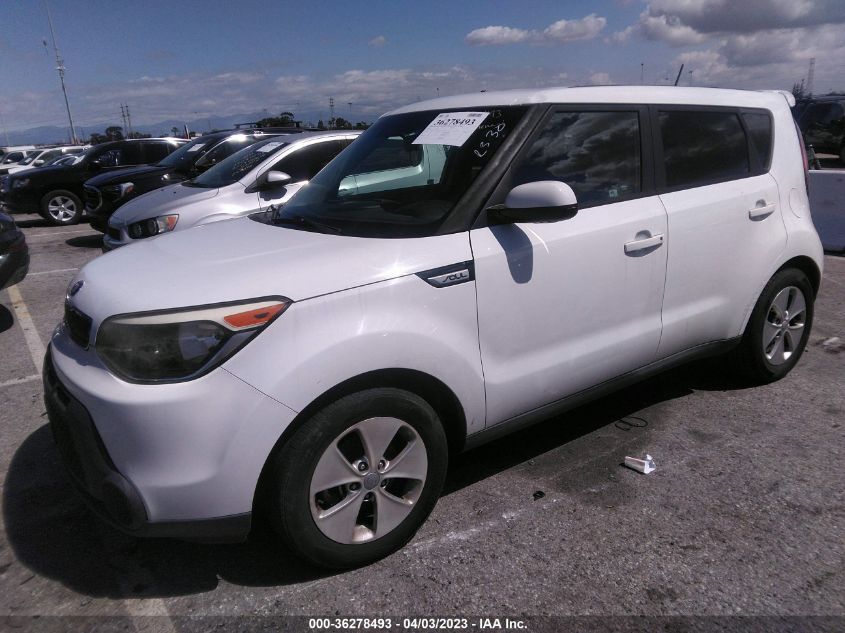2015 KIA SOUL BASE - KNDJN2A25F7117283