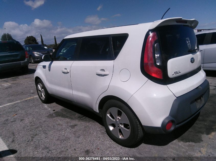 2015 KIA SOUL BASE - KNDJN2A25F7117283
