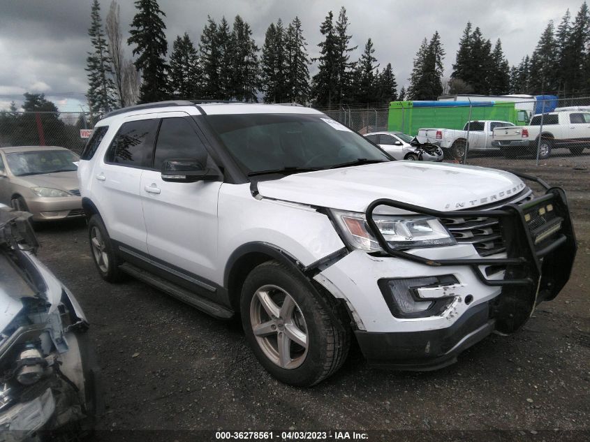 1FM5K8D80HGB22323 FORD EXPLORER XLT 2017
