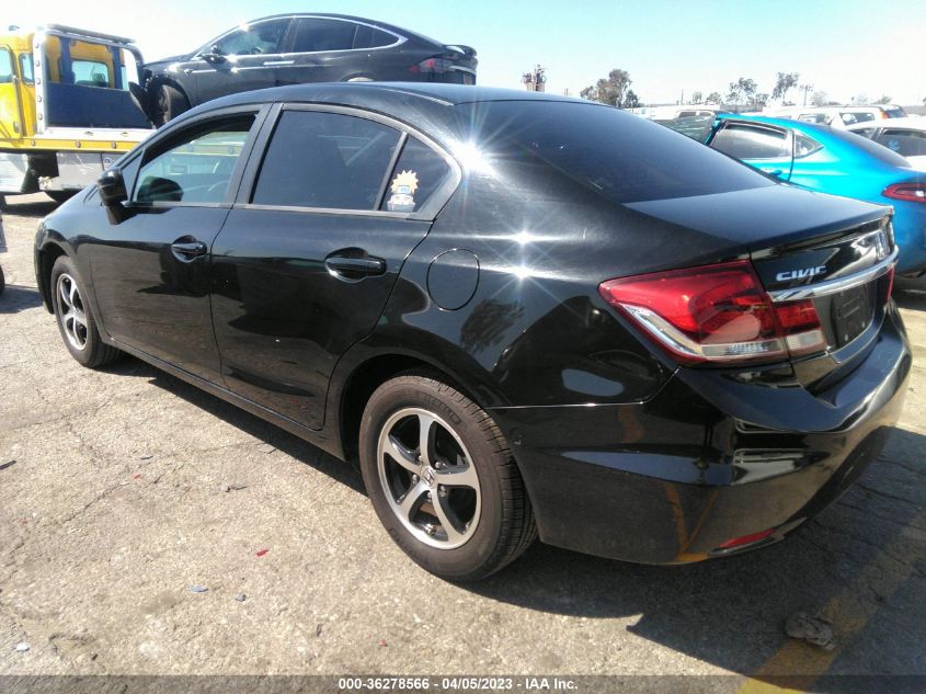 2015 HONDA CIVIC SEDAN SE - 2HGFB2F74FH540753