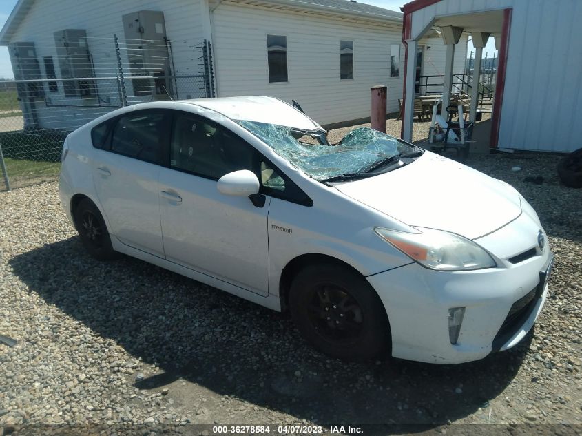 2013 TOYOTA PRIUS ONE/TWO/THREE/FOUR/FIVE - JTDKN3DU5D5557570