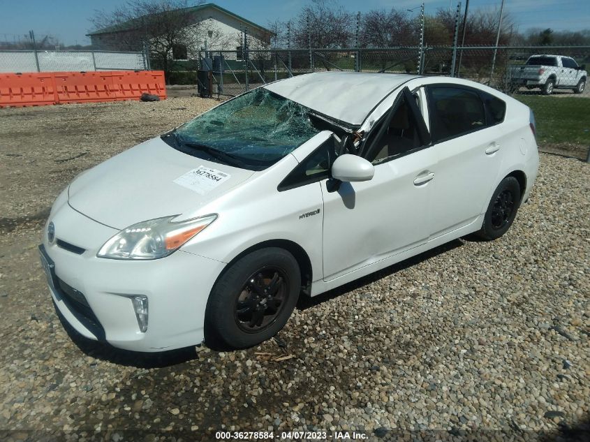 2013 TOYOTA PRIUS ONE/TWO/THREE/FOUR/FIVE - JTDKN3DU5D5557570