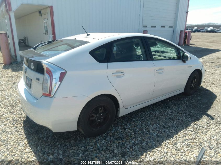 2013 TOYOTA PRIUS ONE/TWO/THREE/FOUR/FIVE - JTDKN3DU5D5557570