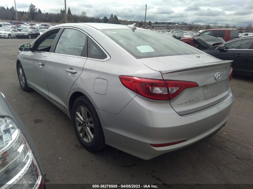 2017 HYUNDAI SONATA 2.4L - 5NPE24AF4HH541805