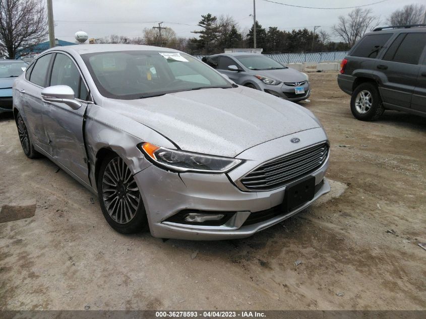 2017 FORD FUSION SE - 3FA6P0HD5HR166853