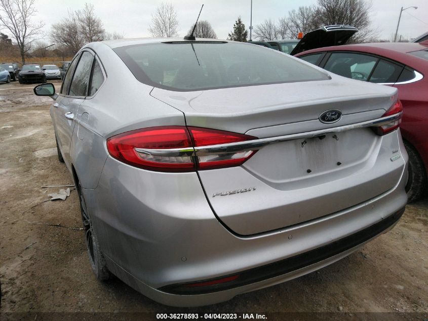 2017 FORD FUSION SE - 3FA6P0HD5HR166853