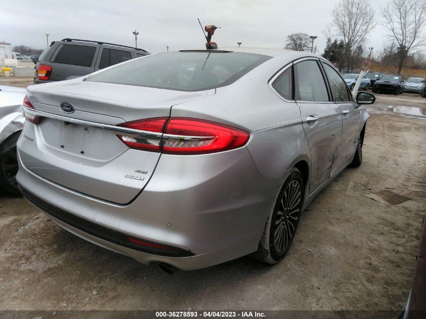 2017 FORD FUSION SE - 3FA6P0HD5HR166853