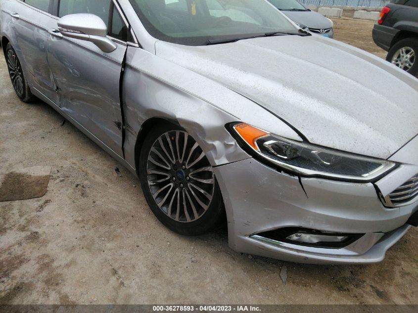 2017 FORD FUSION SE - 3FA6P0HD5HR166853