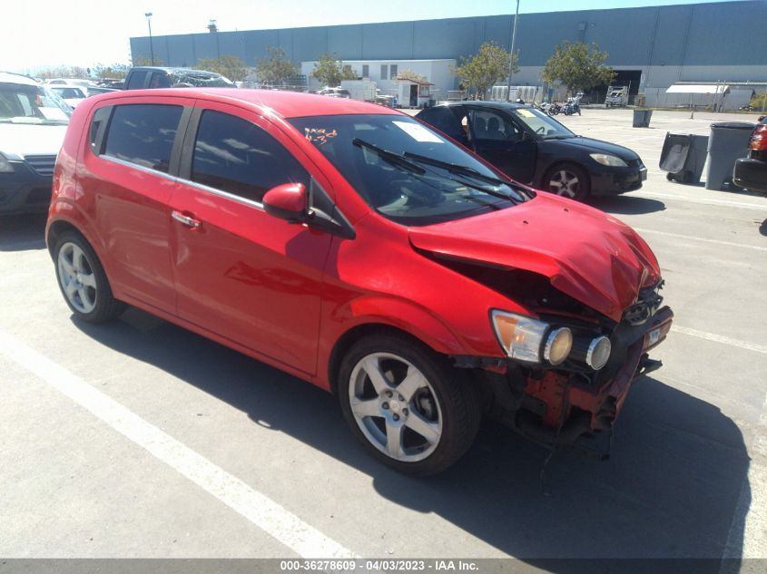2015 CHEVROLET SONIC LTZ - 1G1JE6SB1F4119063