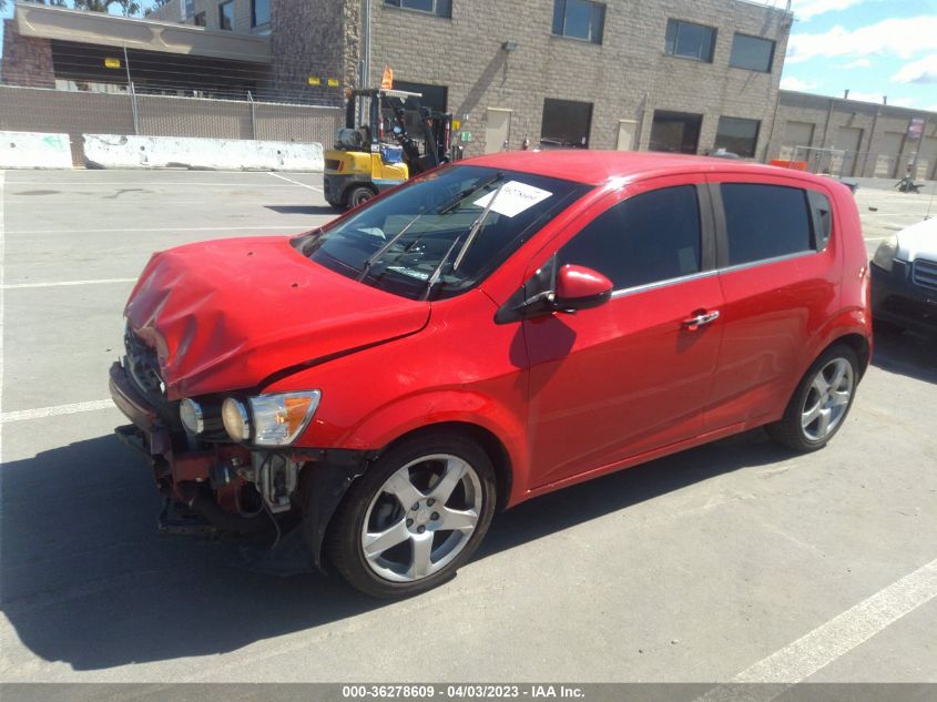 2015 CHEVROLET SONIC LTZ - 1G1JE6SB1F4119063