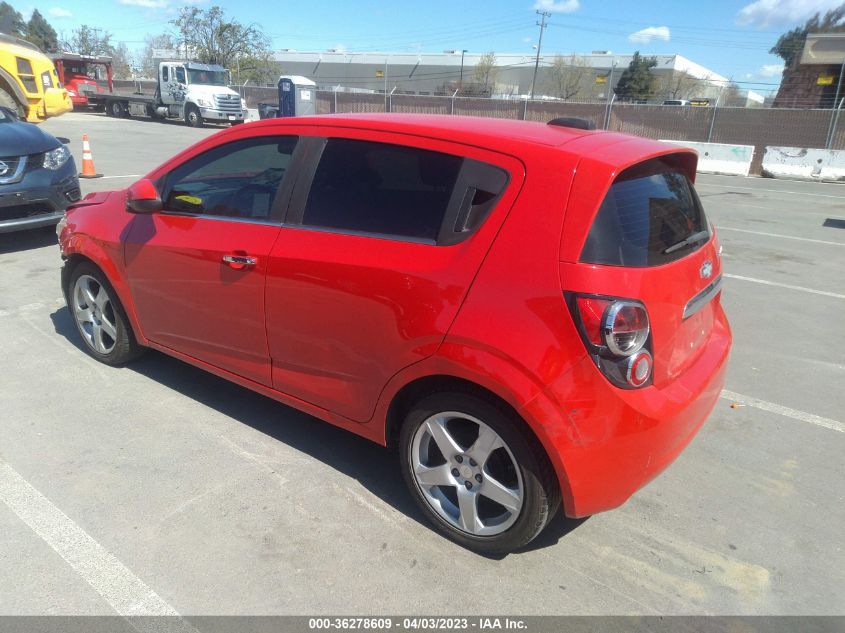 2015 CHEVROLET SONIC LTZ - 1G1JE6SB1F4119063