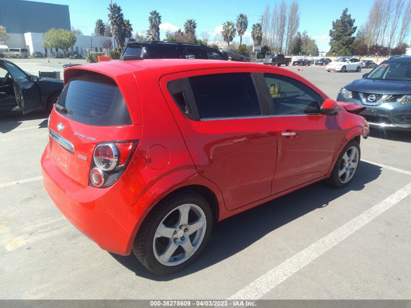 2015 CHEVROLET SONIC LTZ - 1G1JE6SB1F4119063