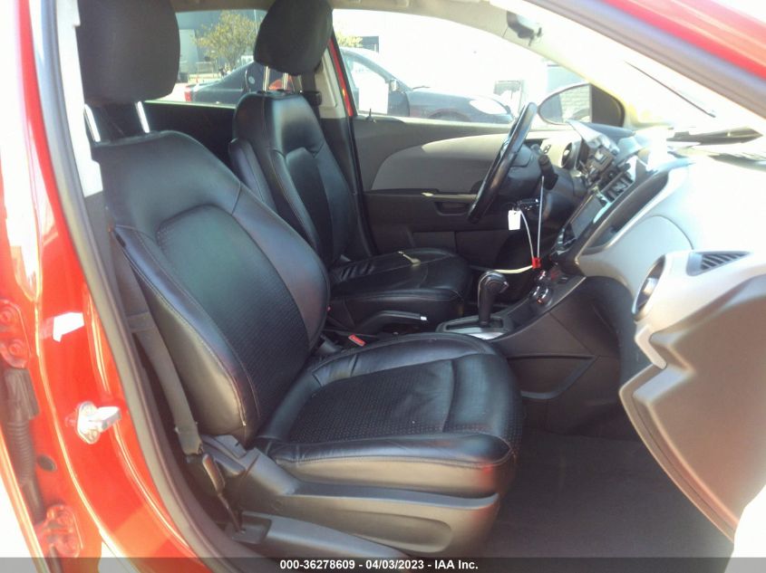 2015 CHEVROLET SONIC LTZ - 1G1JE6SB1F4119063