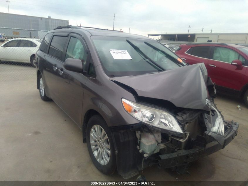 2016 TOYOTA SIENNA XLE/XLE AAS/LTD - 5TDYK3DC8GS711309