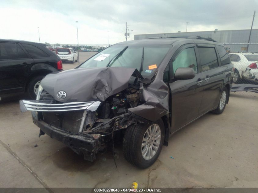 2016 TOYOTA SIENNA XLE/XLE AAS/LTD - 5TDYK3DC8GS711309