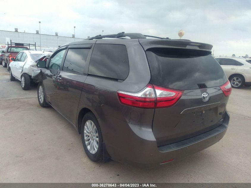 2016 TOYOTA SIENNA XLE/XLE AAS/LTD - 5TDYK3DC8GS711309