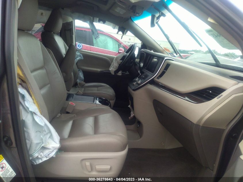 2016 TOYOTA SIENNA XLE/XLE AAS/LTD - 5TDYK3DC8GS711309