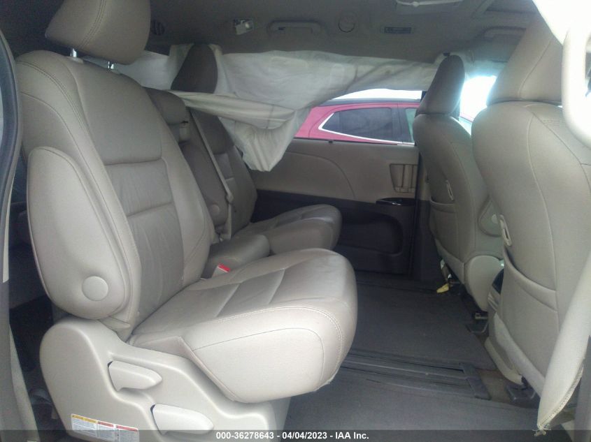 2016 TOYOTA SIENNA XLE/XLE AAS/LTD - 5TDYK3DC8GS711309