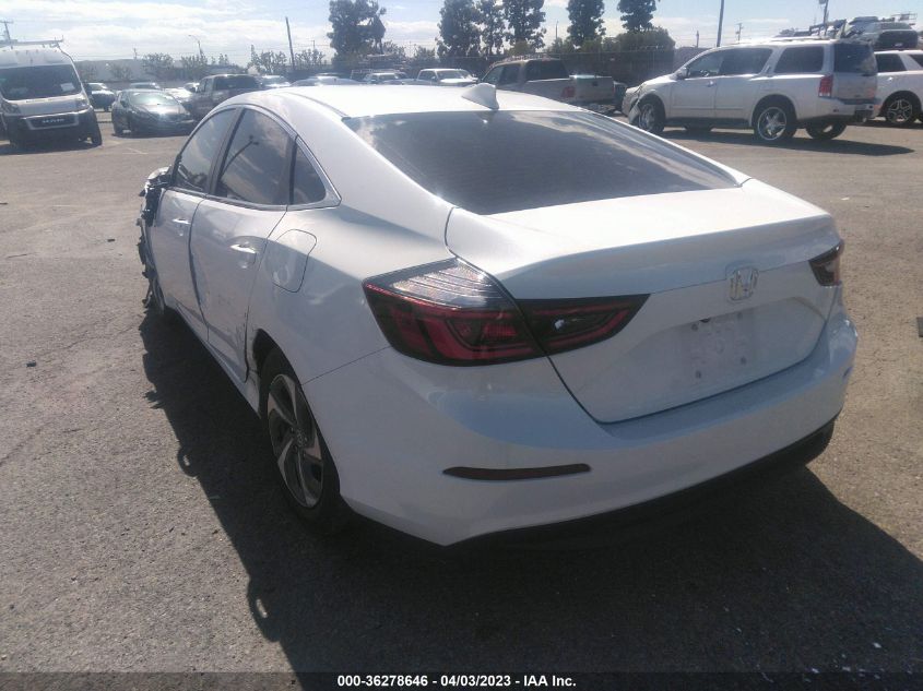 2019 HONDA INSIGHT EX 19XZE4F53KE032356