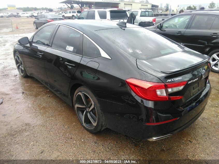 2021 HONDA ACCORD SEDAN SPORT - 1HGCV1F39MA023543