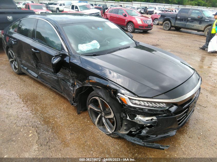 2021 HONDA ACCORD SEDAN SPORT - 1HGCV1F39MA023543