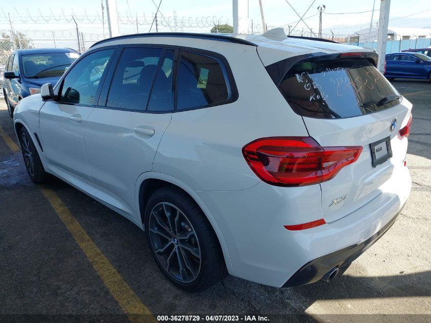 2020 BMW X3 SDRIVE30I - 5UXTY3C09L9B12610