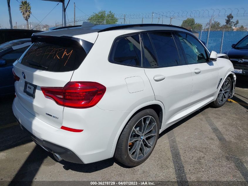 2020 BMW X3 SDRIVE30I - 5UXTY3C09L9B12610