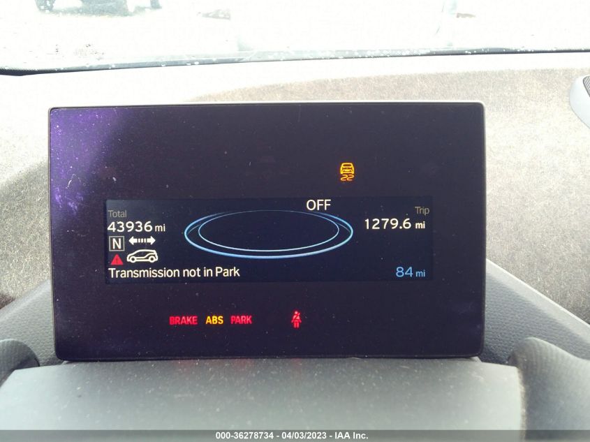 2017 BMW I3 - WBY1Z6C33HV950157