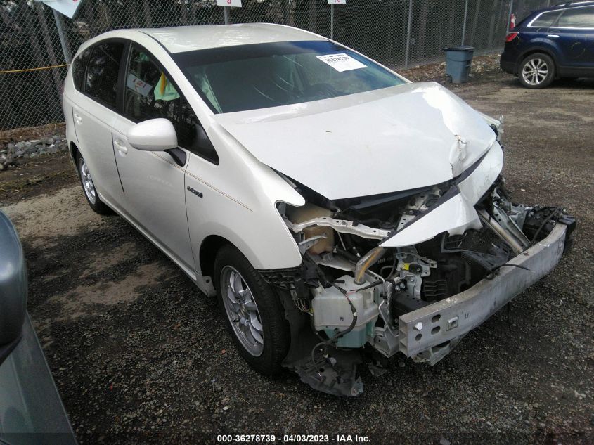 2015 TOYOTA PRIUS V TWO/FIVE/THREE/FOUR - JTDZN3EU3FJ022261